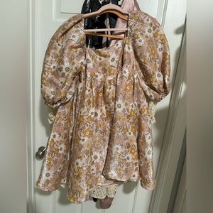Floral baby doll dress